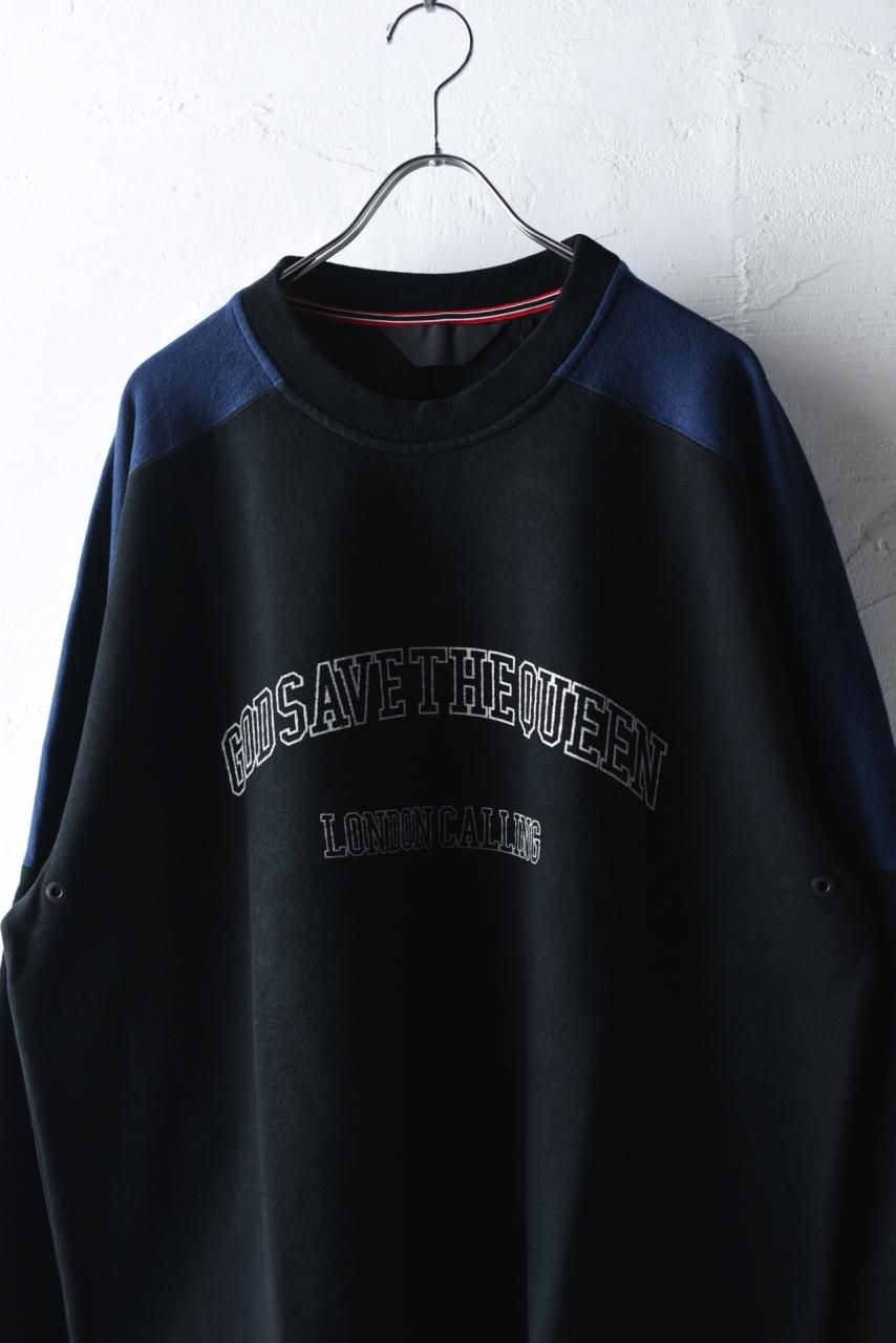 ESSAY NEW WAVE SWEAT Black×Navy - BISHOOL,Edwina Horl,My