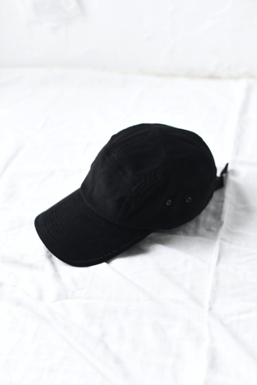 ESSAY LONG BRIM JET CAP Corduroy Black - BISHOOL,Edwina Horl,My