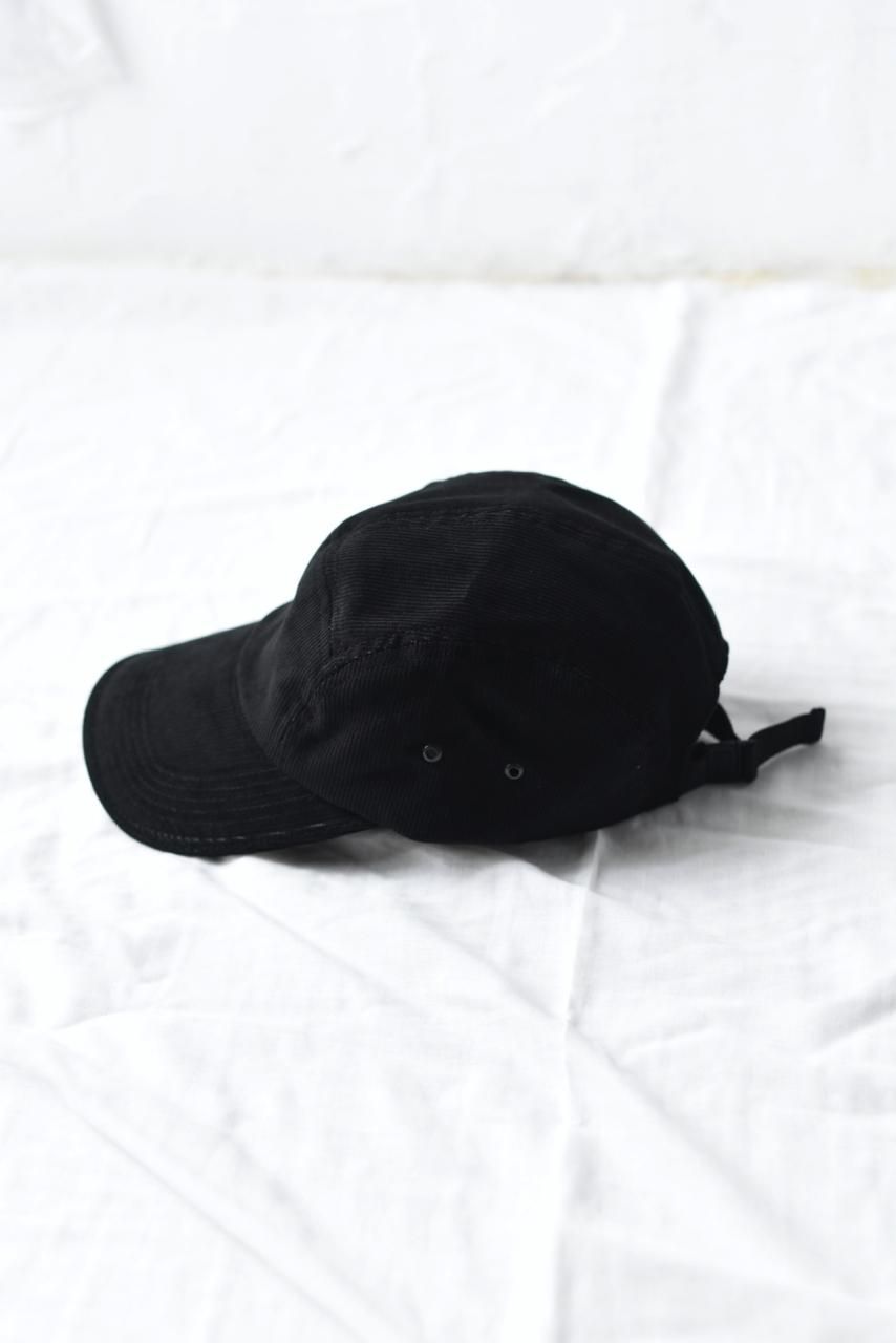 ESSAY LONG BRIM JET CAP Corduroy Black - BISHOOL,Edwina Horl,My