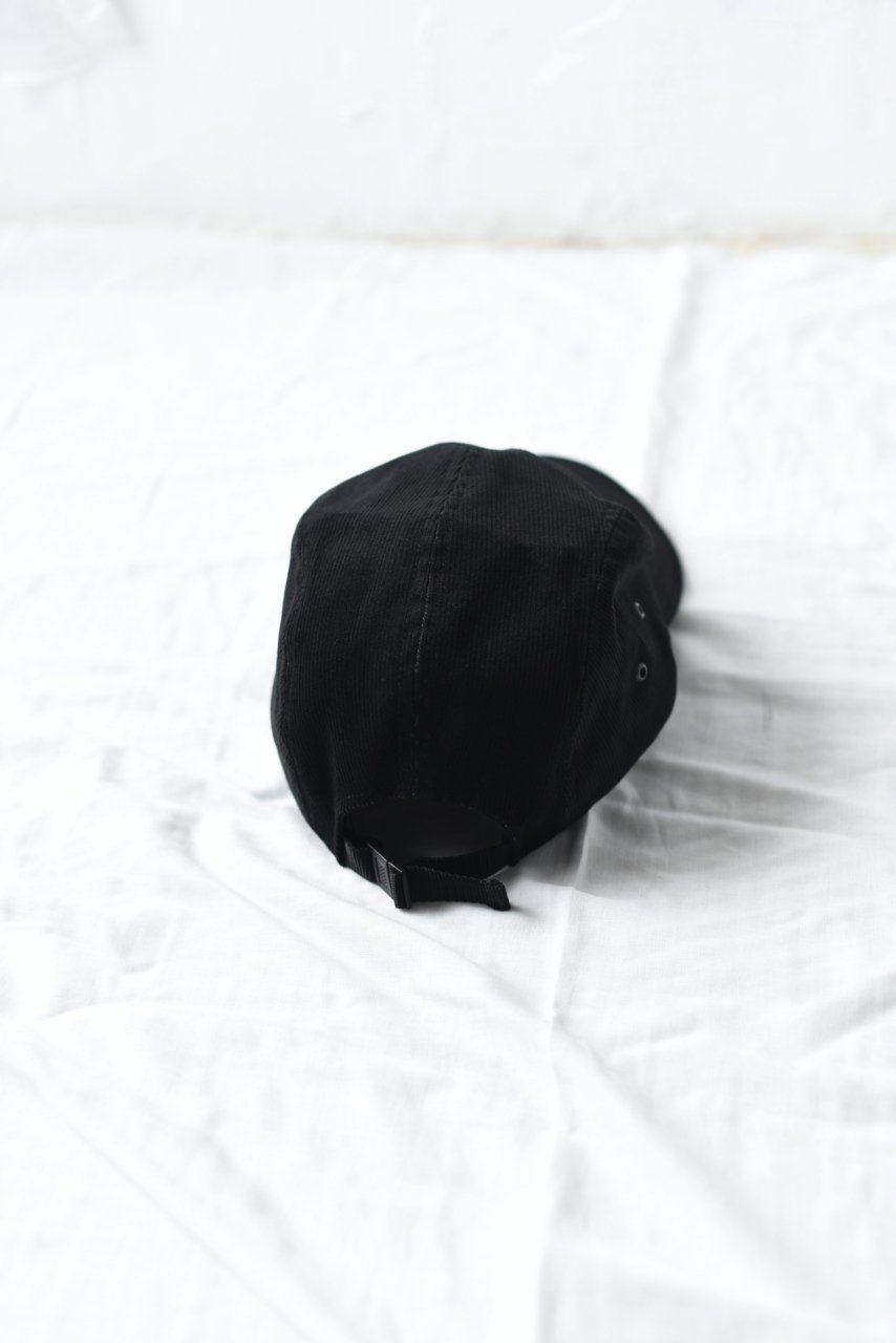 ESSAY LONG BRIM JET CAP Corduroy Black - BISHOOL,Edwina Horl,My