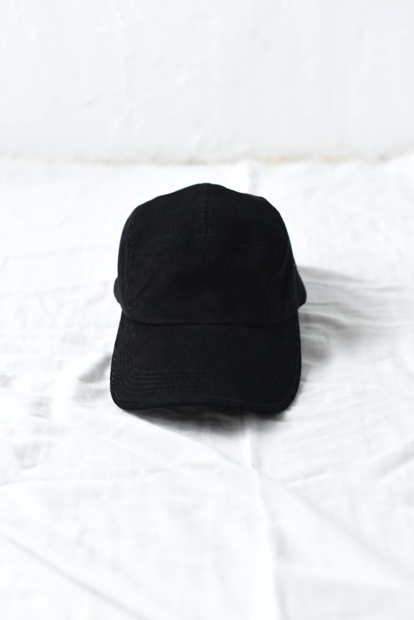 ESSAY LONG BRIM JET CAP Corduroy Black - BISHOOL,Edwina Horl,My