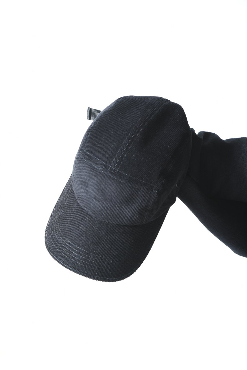 ESSAY LONG BRIM JET CAP Corduroy Black - BISHOOL,Edwina Horl,My