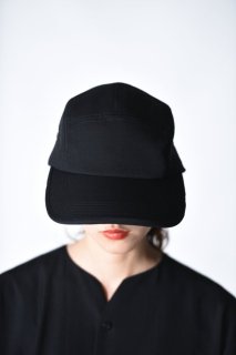 ESSAY LONG BRIM JET CAP Limited Wool Black