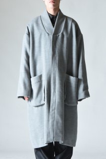 VOAAOV メルトンビッグコート gray