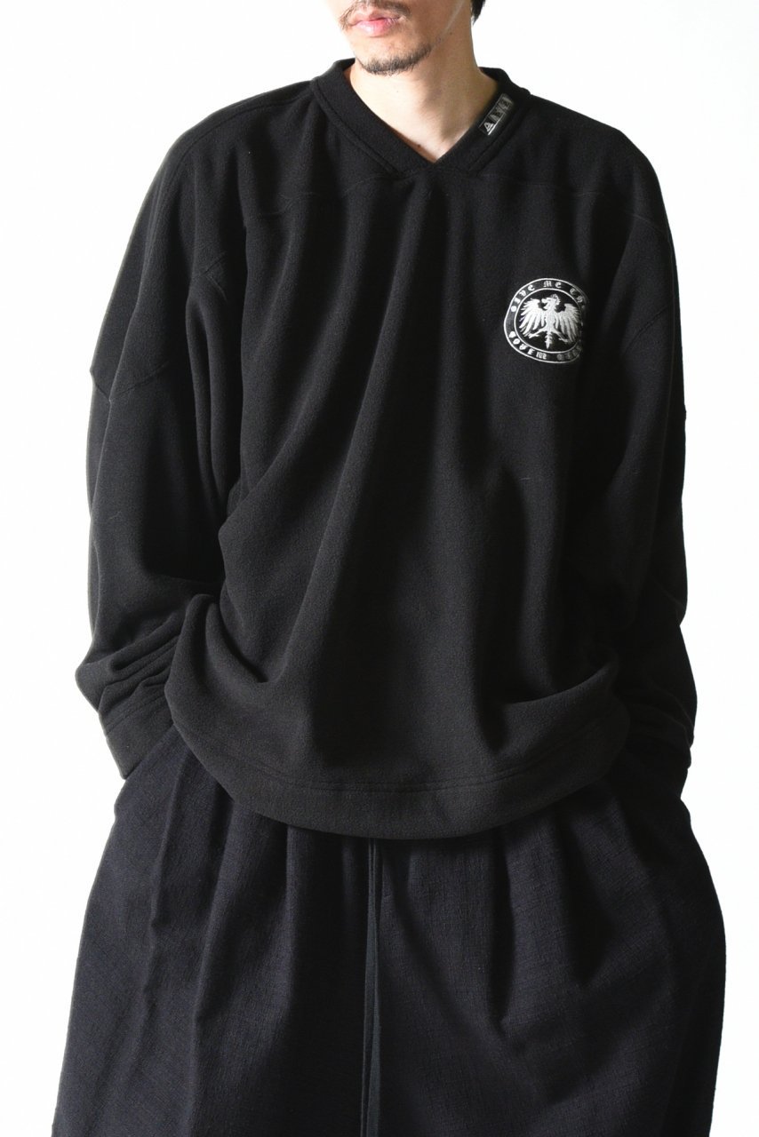 ESSAY DRAGON FLEECE Black - BISHOOL