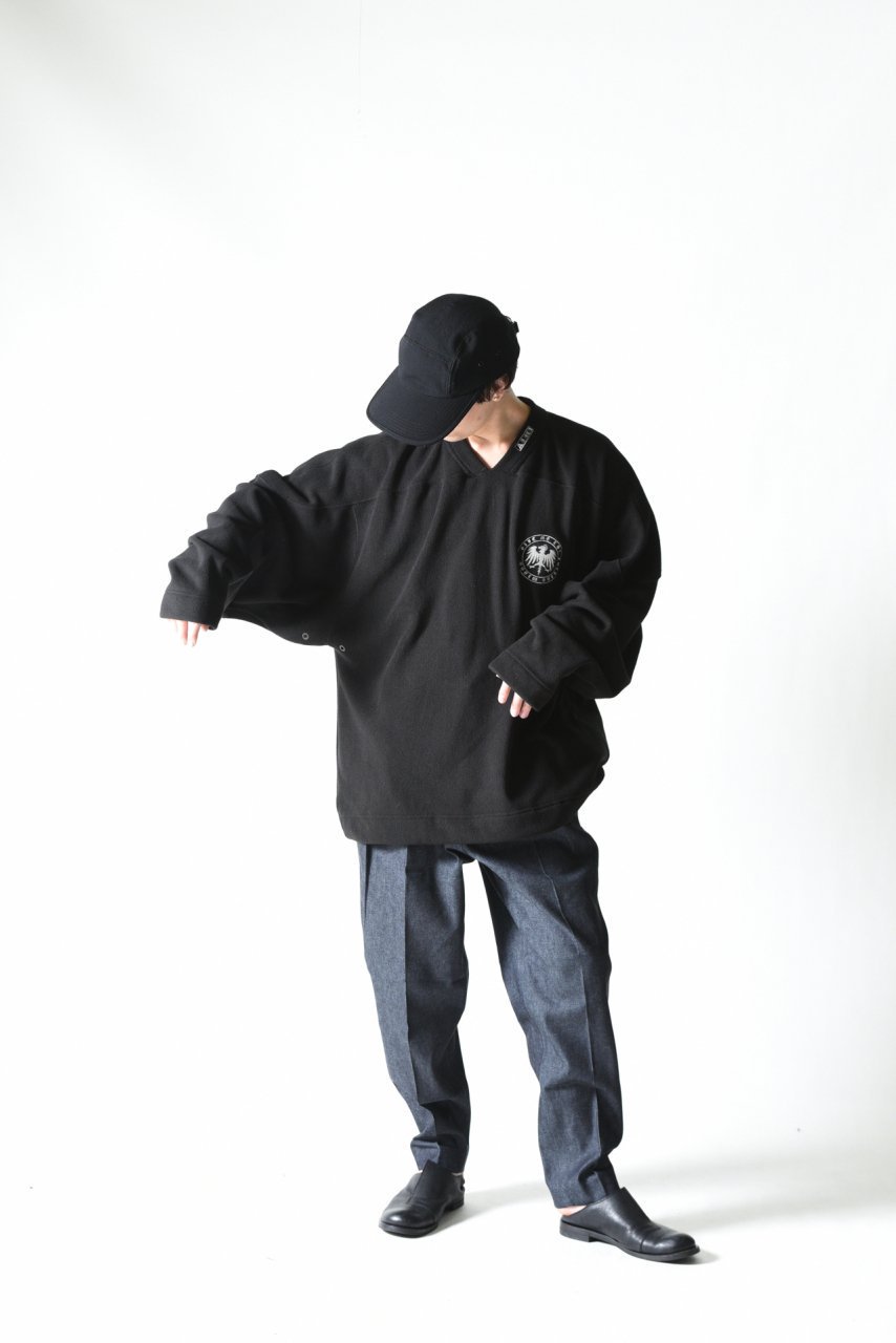 ESSAY DRAGON FLEECE Black - BISHOOL