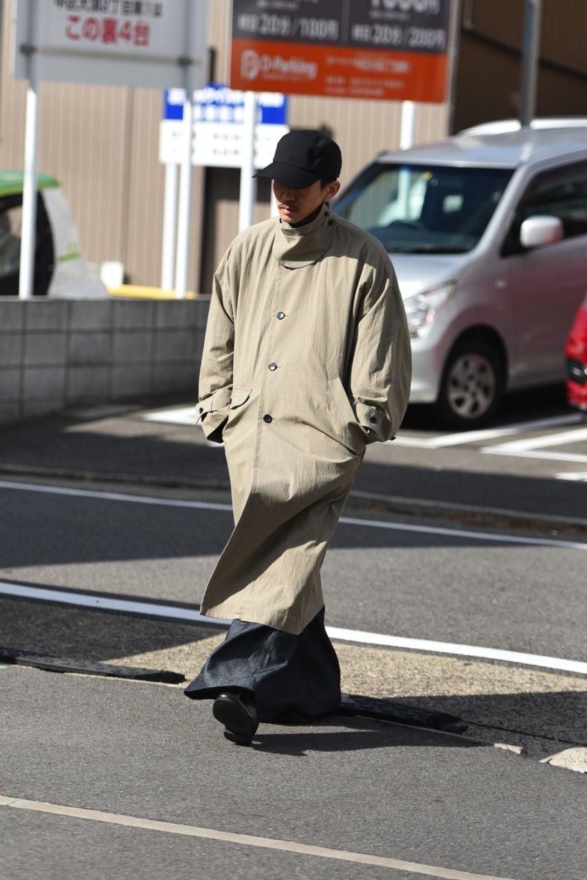 VOAAOV ステンカラースタンドビッグコート check - BISHOOL