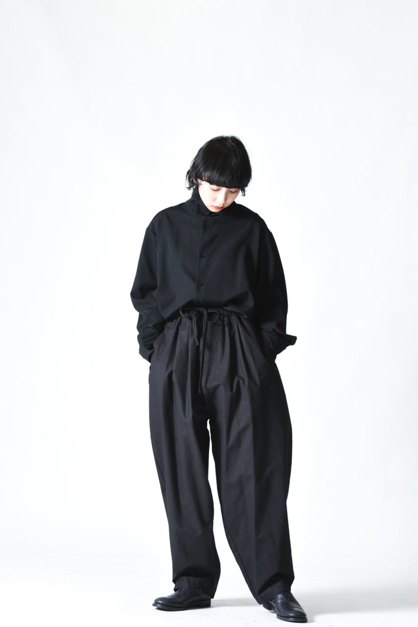 My Beautiful Landlet 馬布コクーンパンツ black-