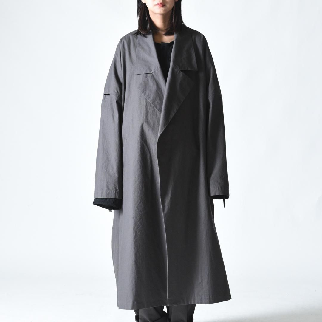 My Beautiful Landlet Bafu Cottonワイドロングコート OVIE