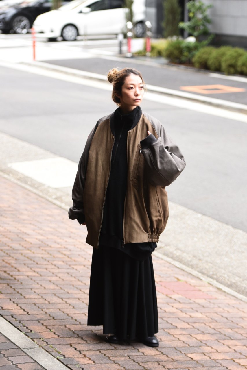 BISHOOL Wool Gabardine Drape Pants - その他