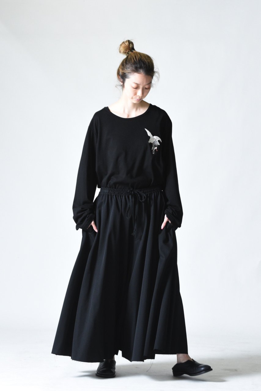 BISHOOL Wool Gabardine Drape Pants - その他