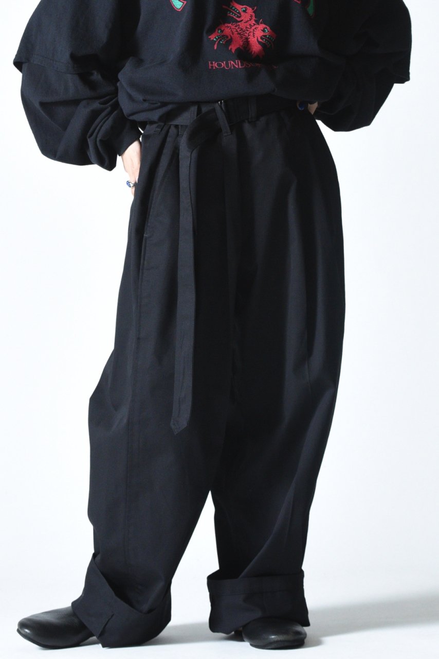 ESSAY HAKAMA SLACKS Black - BISHOOL,Edwina Horl,My Beautiful