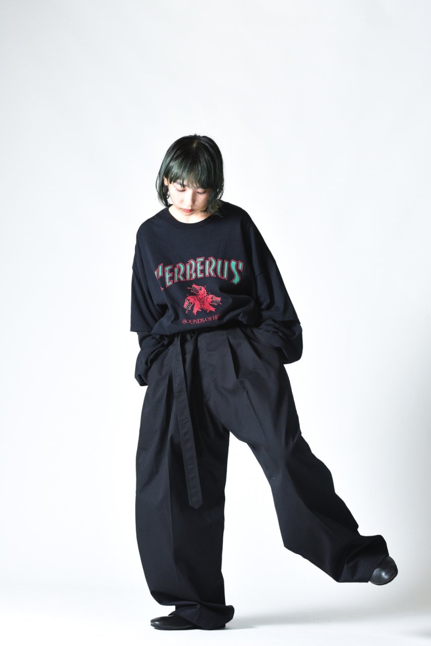 ESSAY HAKAMA SLACKS Black - BISHOOL,Edwina Horl,My Beautiful