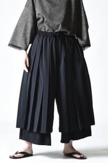 NEPHOLOGIST Layered Pleats Pants