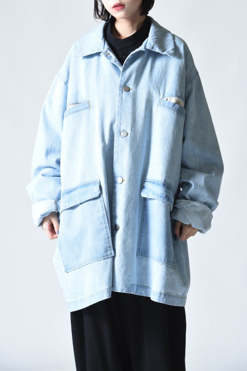 BISHOOL BIG jacket - ノーカラージャケット