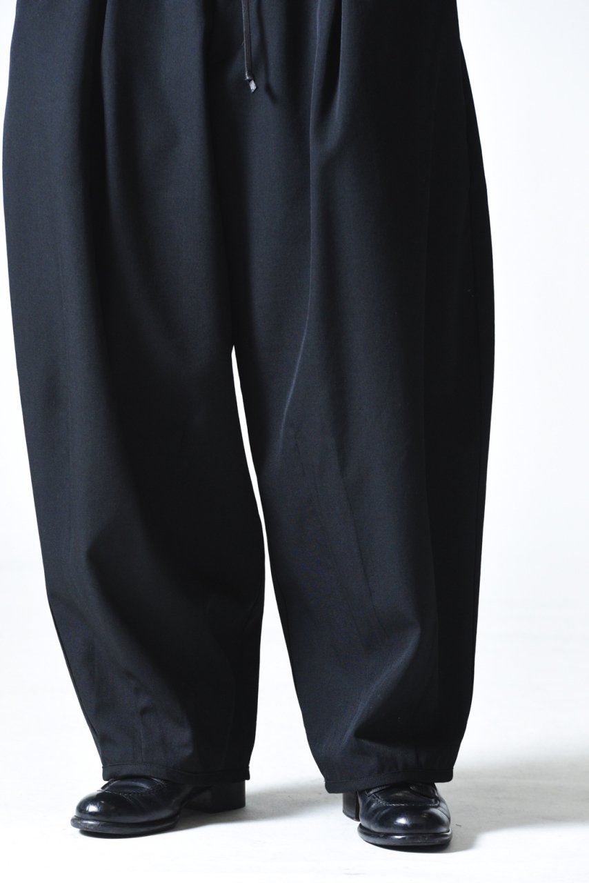 BISHOOL Wool Gabardine Drape Cocoon Pants - BISHOOL,Edwina Horl,My