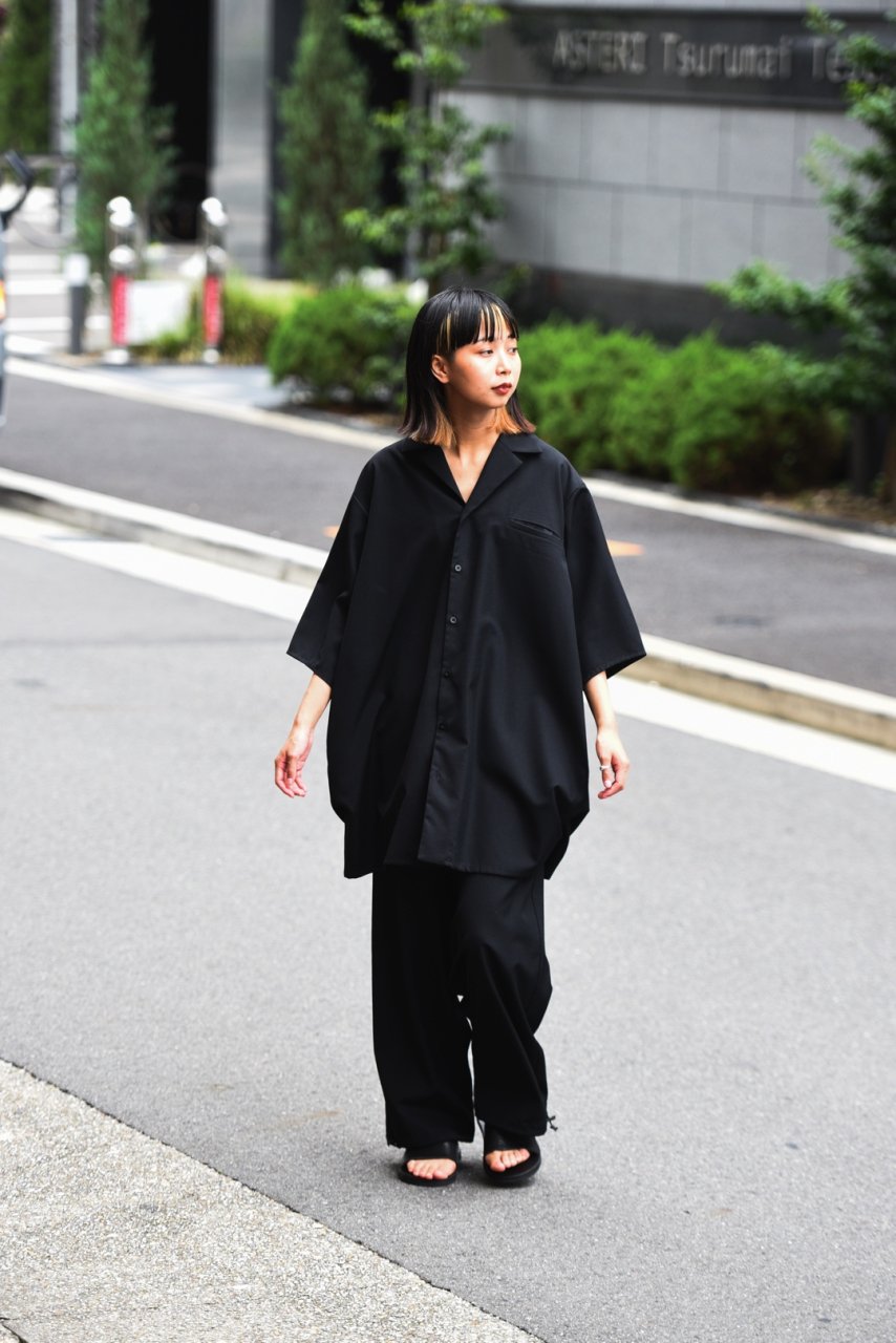 BISHOOL Wool Gabardine 開襟 Shirt - BISHOOL,Edwina Horl,My