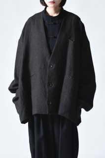 BISHOOL Linen TSUNE-GI Jacket sumikuro