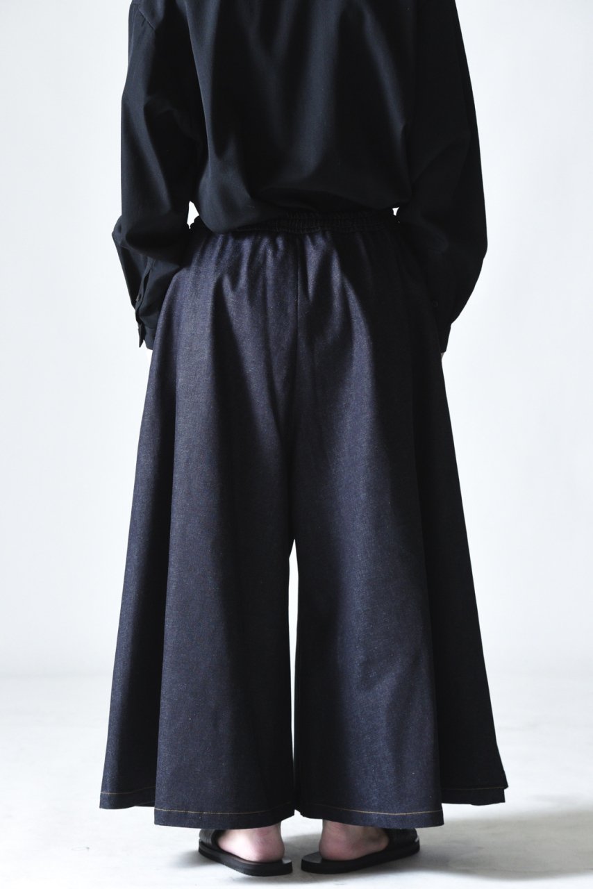 BISHOOL 12oz Rigid Denim Drape 袴 pants - BISHOOL,Edwina Horl,My 