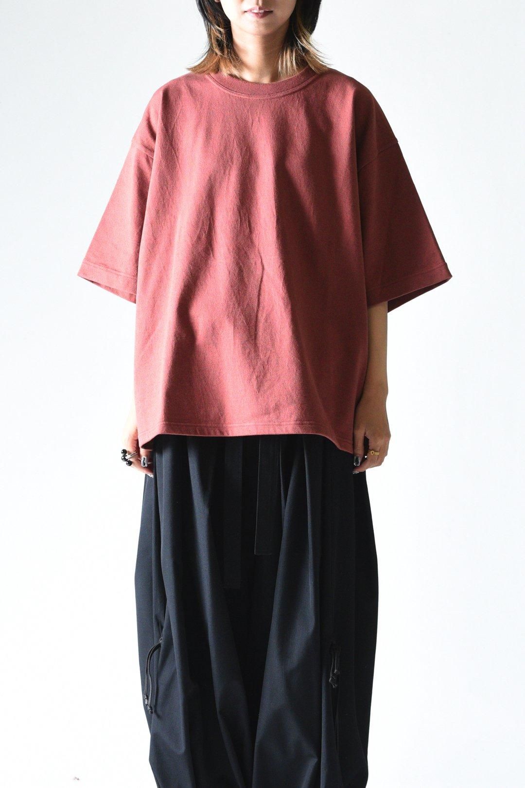 crepuscule Knit T-shirt Brick - BISHOOL,Edwina Horl,My