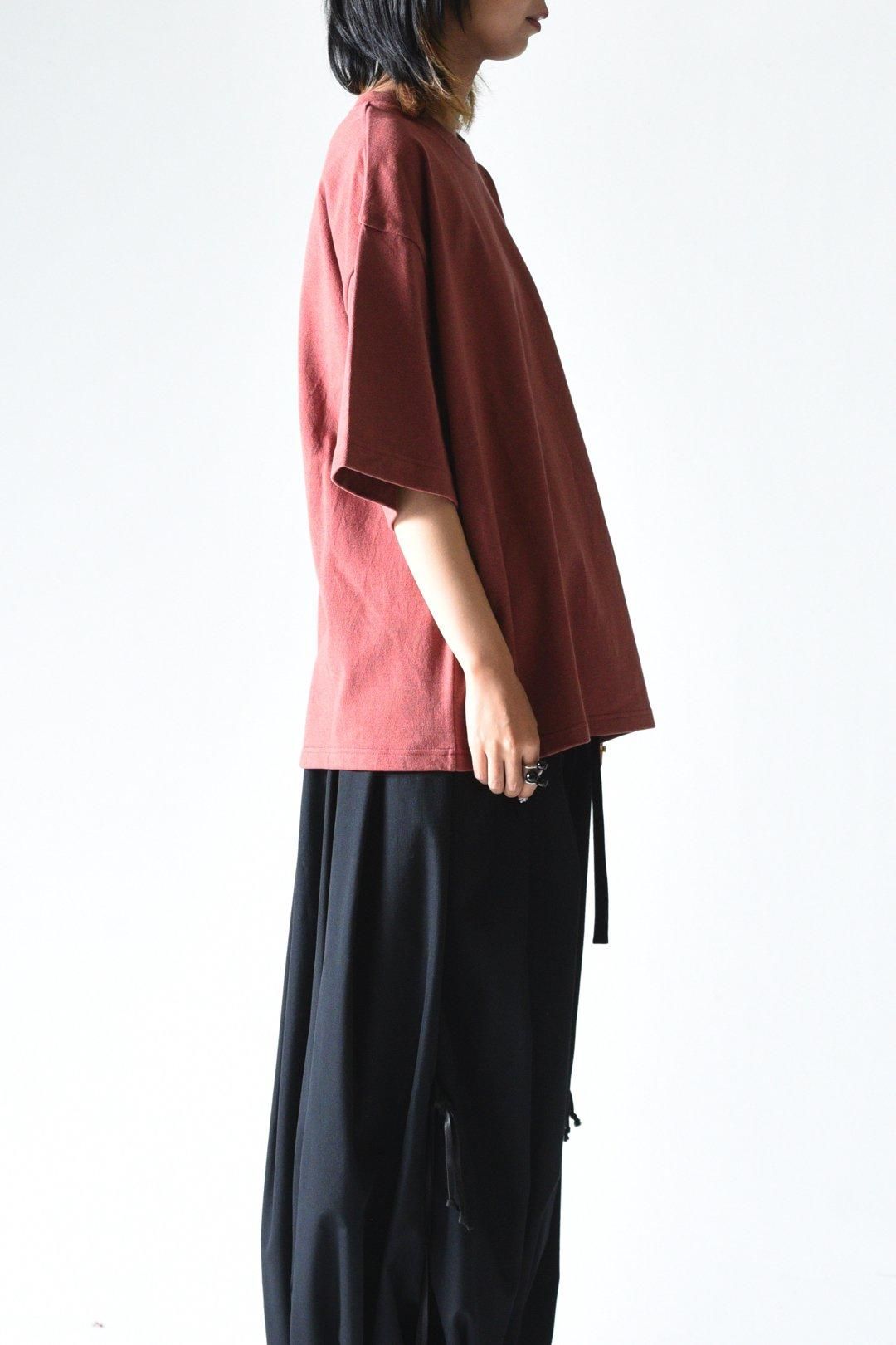 crepuscule Knit T-shirt Brick - BISHOOL,Edwina Horl,My