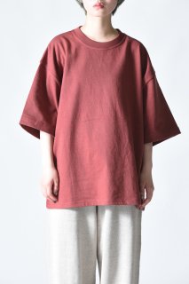 crepuscule Knit T-shirt Brick