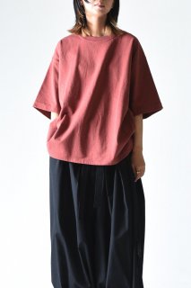 crepuscule Knit T-shirt Brick