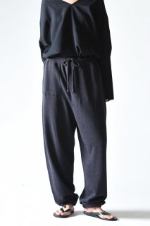 crepuscule Wholegarment  Knit Pants Black