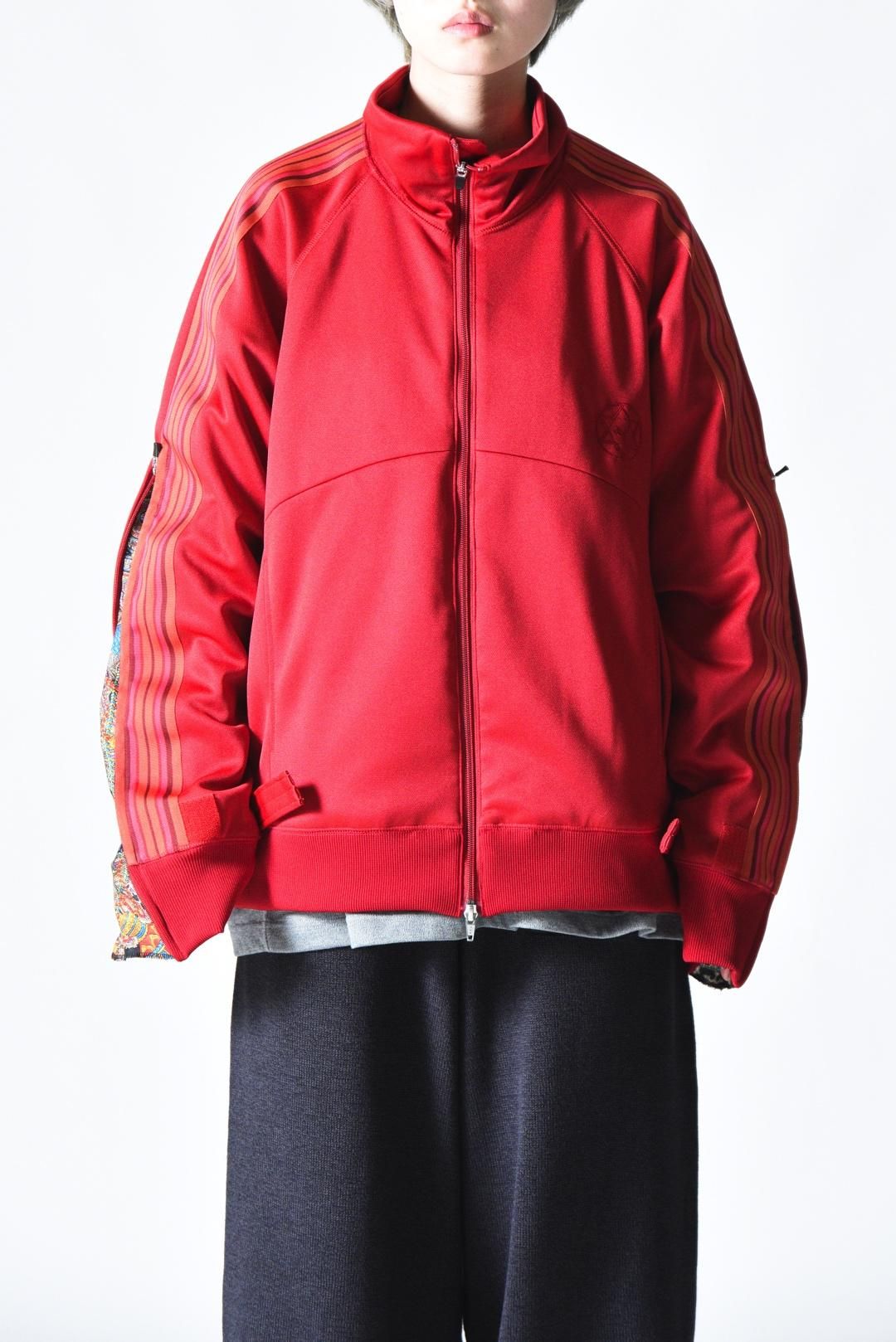 Leh Zip Track Blouson Red - BISHOOL,Edwina Horl,My Beautiful