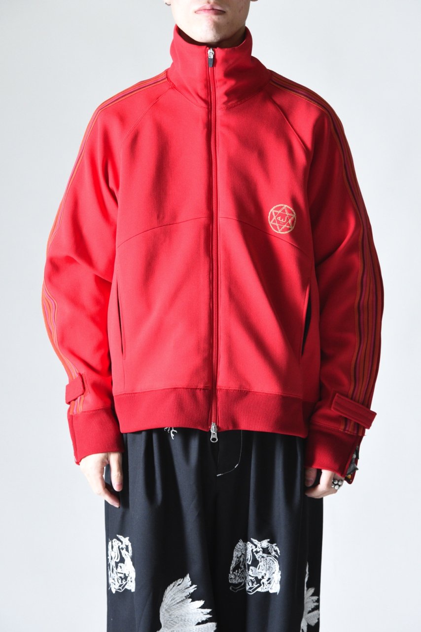 Leh Zip Track Blouson Red - BISHOOL,Edwina Horl,My Beautiful