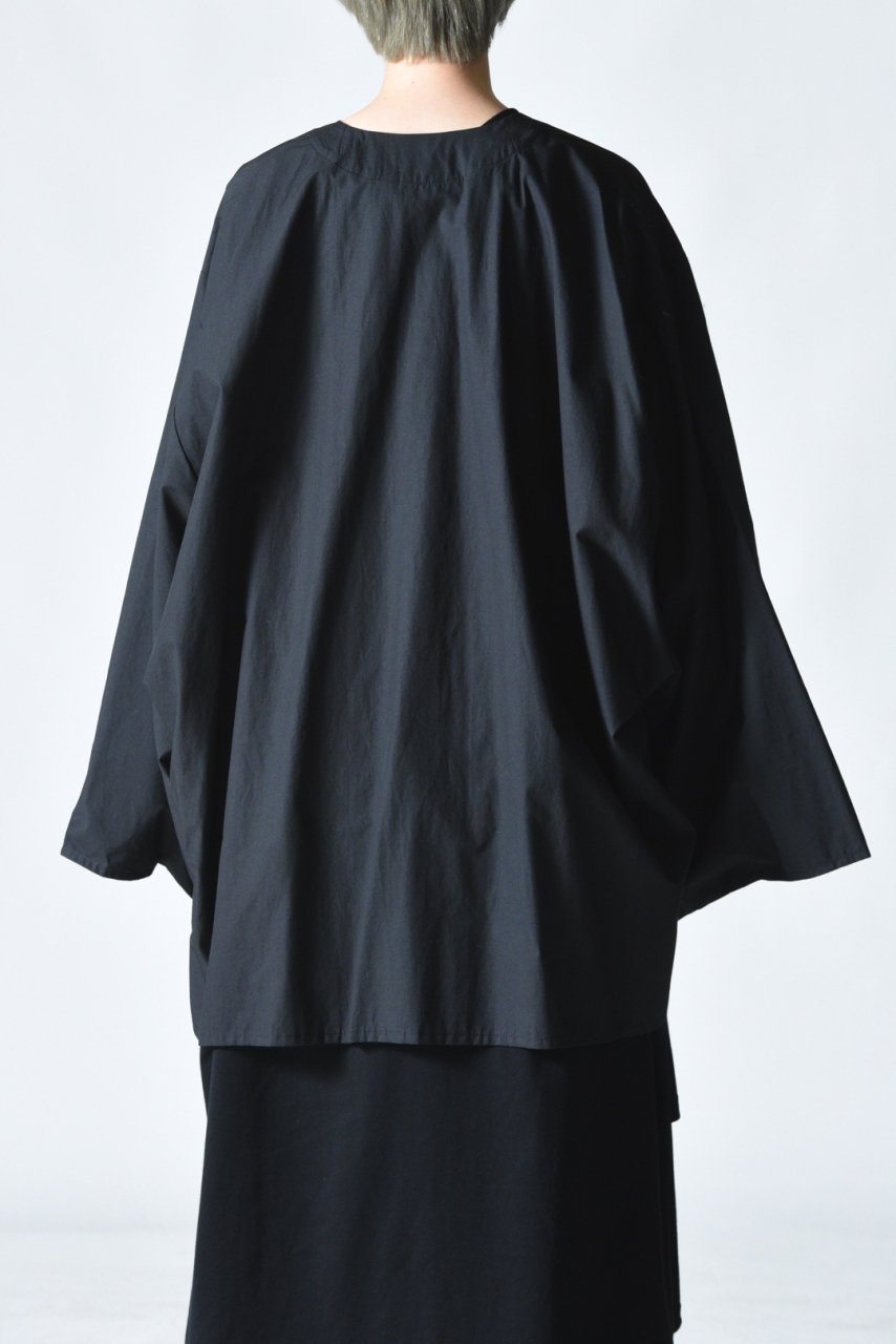 BISHOOL Old Cotton KIMONO Sleeve Shirt black - BISHOOL,Edwina Horl