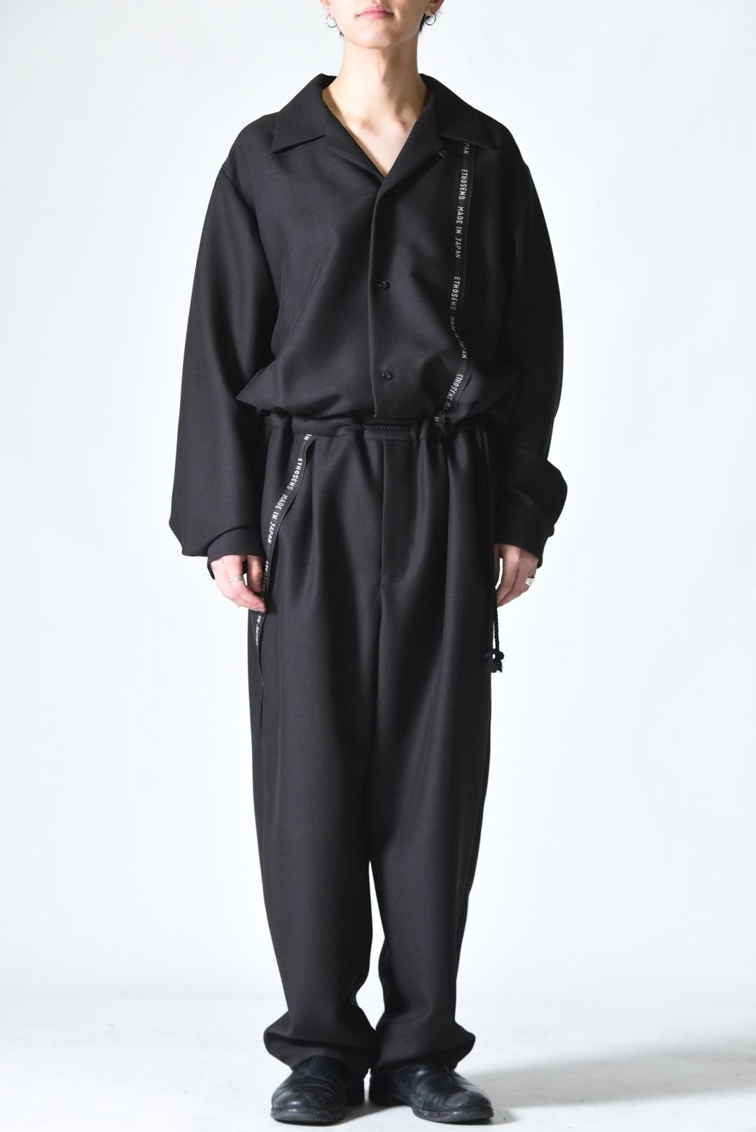 ETHOSENS Ear Name Jump Suit Iron Black/OVIE STUDIO limited 