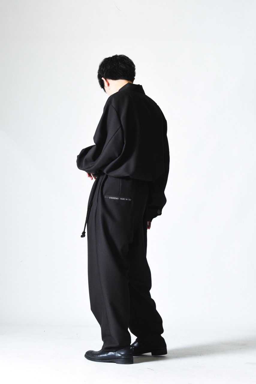 ETHOSENS Ear Name Jump Suit Iron Black/OVIE STUDIO limited Size 