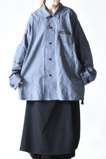 ESSAY BDU SHIRT Navy Stripe