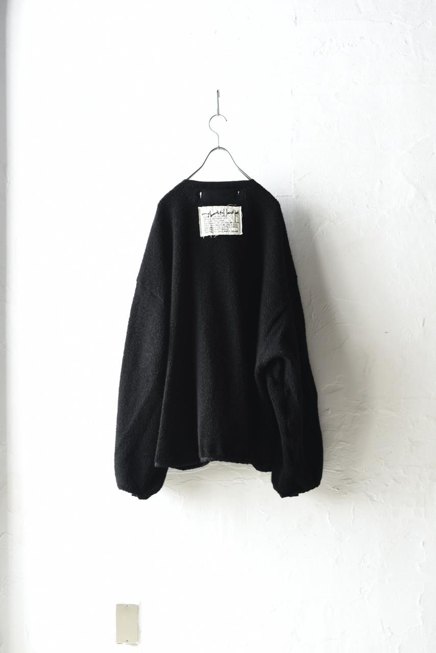 My Beautiful Landlet ペイズリージャカードオーバーコート Navy