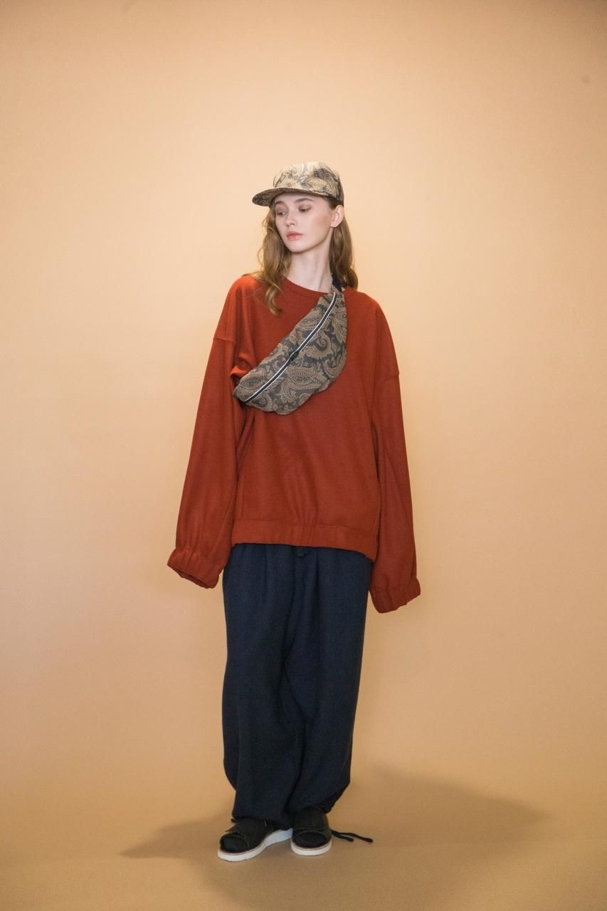 My Beautiful Landlet ペイズリージャカードキャップ Beige