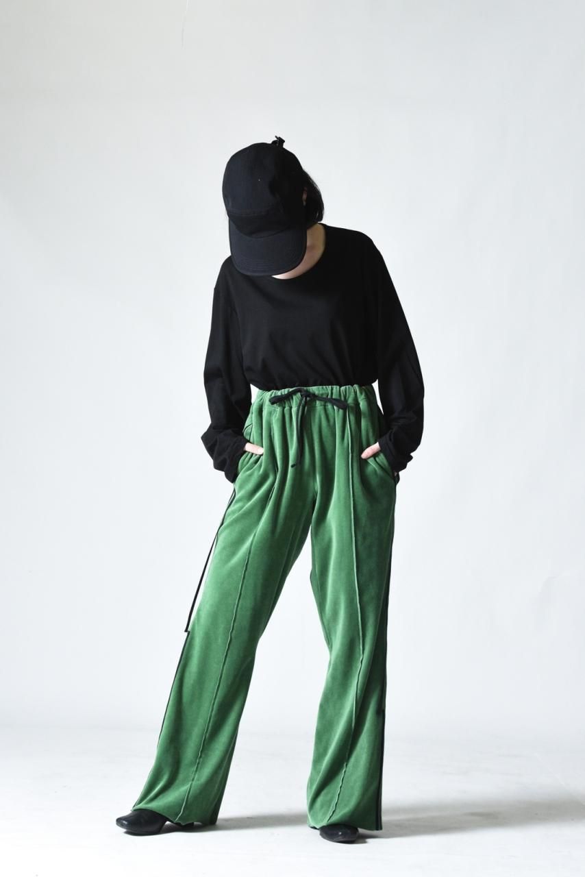 My Beautiful Landlet MBL ラインジャージーパンツ Green