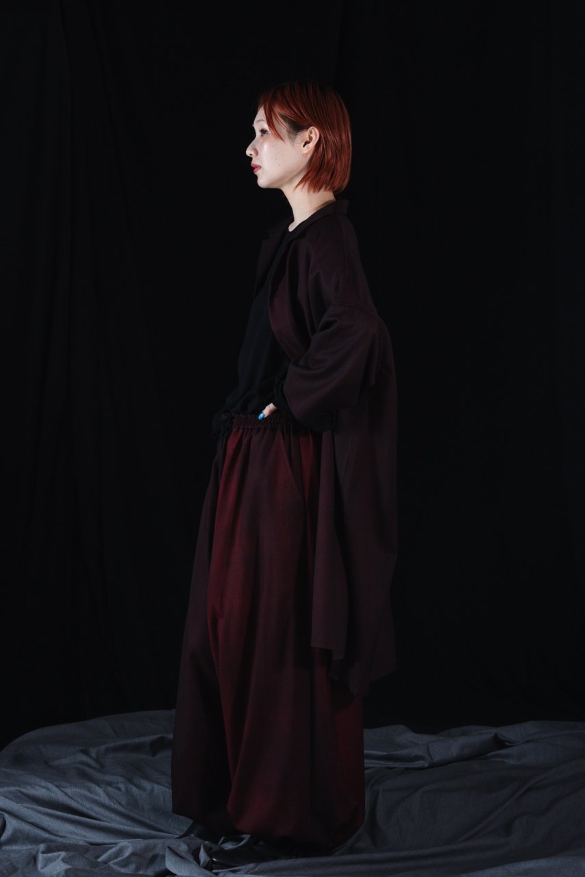 BISHOOL Urban Wool Gabardine YUKATA Shirt black × wine - BISHOOL,Edwina  Horl,My Beautiful Landlet,YANTOR等取扱い OVIE STUDIO の通販サイト