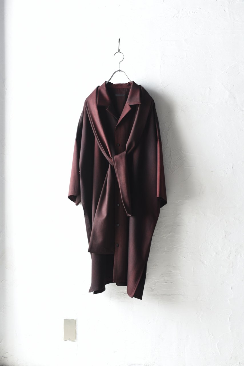 BISHOOL Urban Wool Gabardine YUKATA Shirt black × wine - BISHOOL,Edwina  Horl,My Beautiful Landlet,YANTOR等取扱い OVIE STUDIO の通販サイト