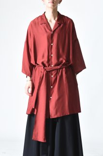 BISHOOL Kyoto Dyed Silk Rayon YUKATA Shirt shuiro