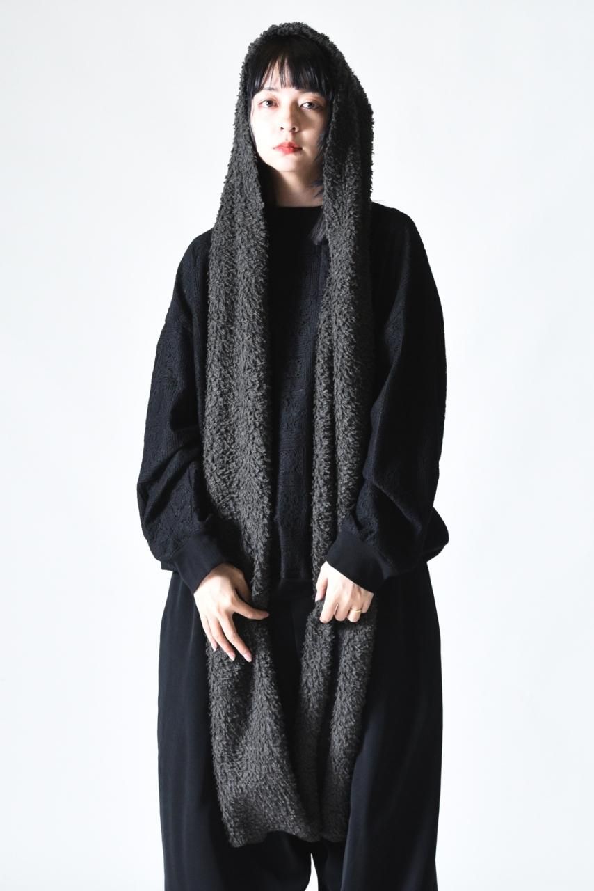 小物 Edwina Horl KAPUZENSCHAL Gray oviestudio Edwina Horl KAPUZENSCHAL Gray - BISHOOL,Edwina Horl,My