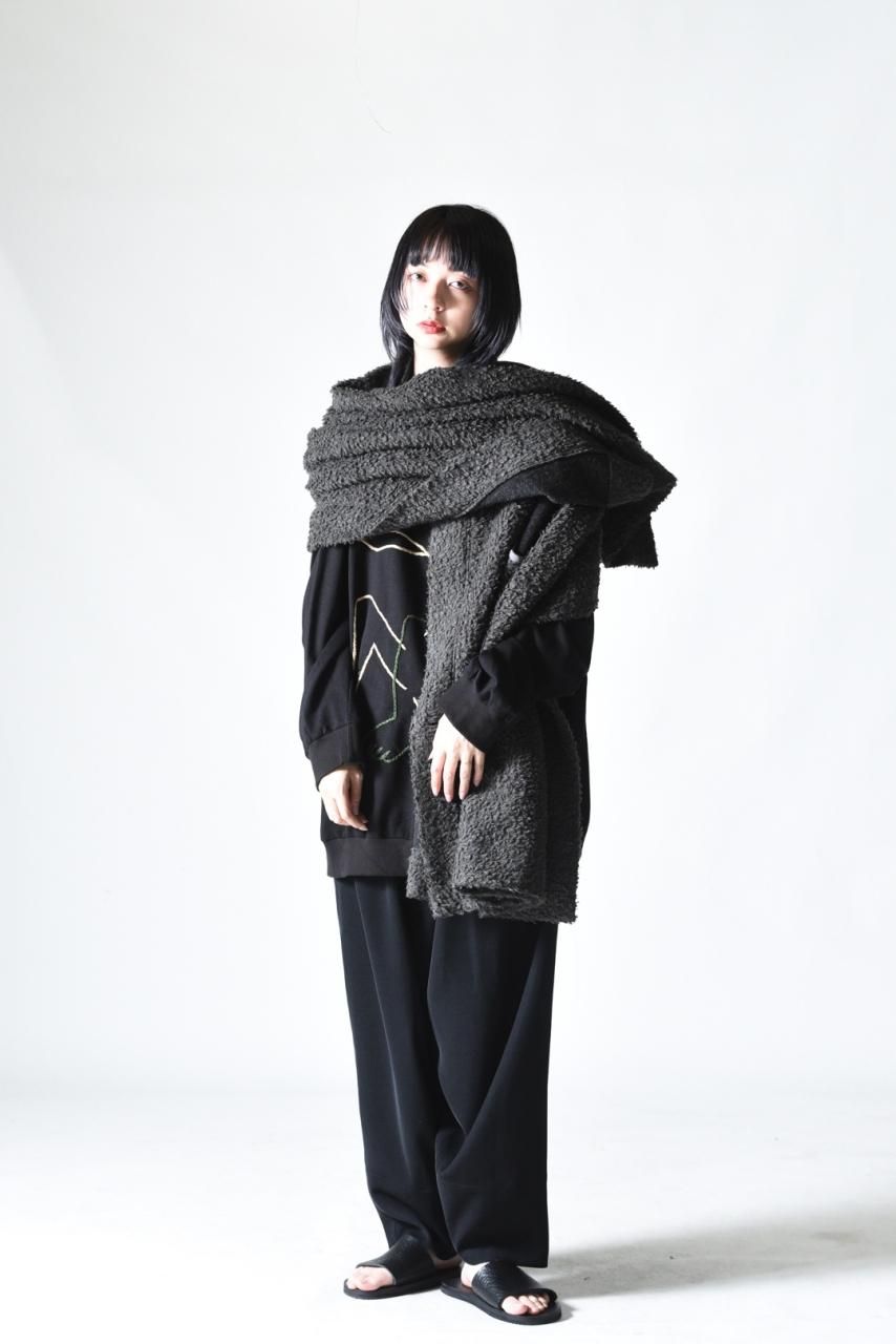 【染】エドウィナホール Edwina Horl *アシンメトリーチュニック*XS綿混ネイビー濃紺タックフレアブラウス(34-2404-17)【60E42】 Edwina Horl WESTE Gray - BISHOOL,Edwina Horl,My Beautiful