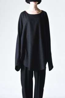 NEPHOLOGIST Orb pullover tweed mix black
