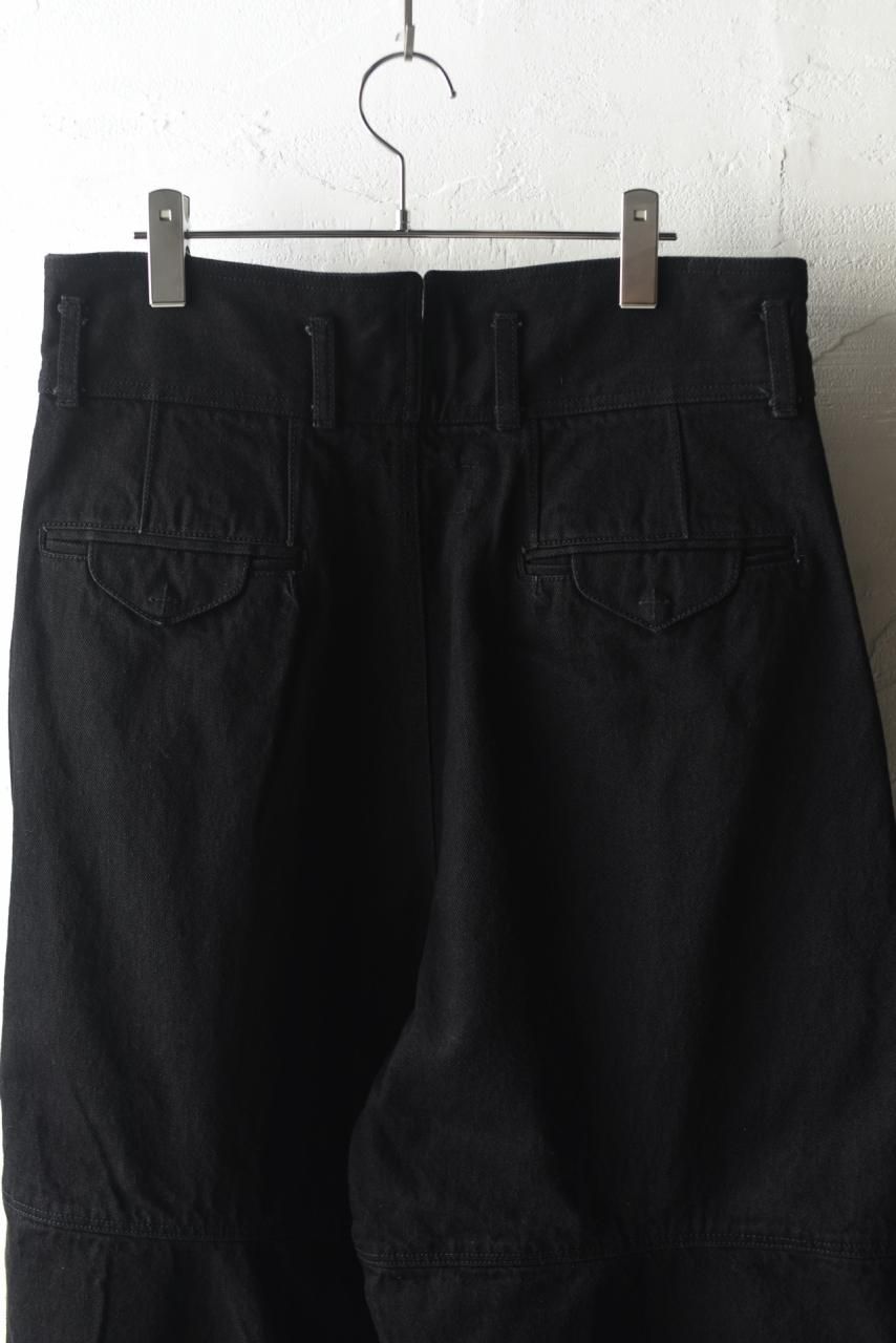 ESSAY GOTHIC DENIM Black Denim - BISHOOL,Edwina Horl,My