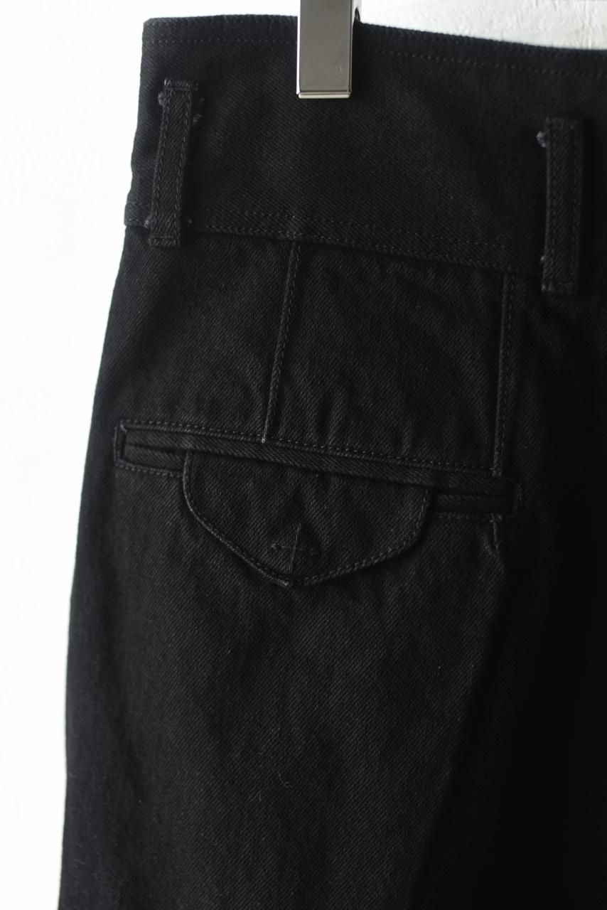 ESSAY GOTHIC DENIM Black Denim - BISHOOL,Edwina Horl,My