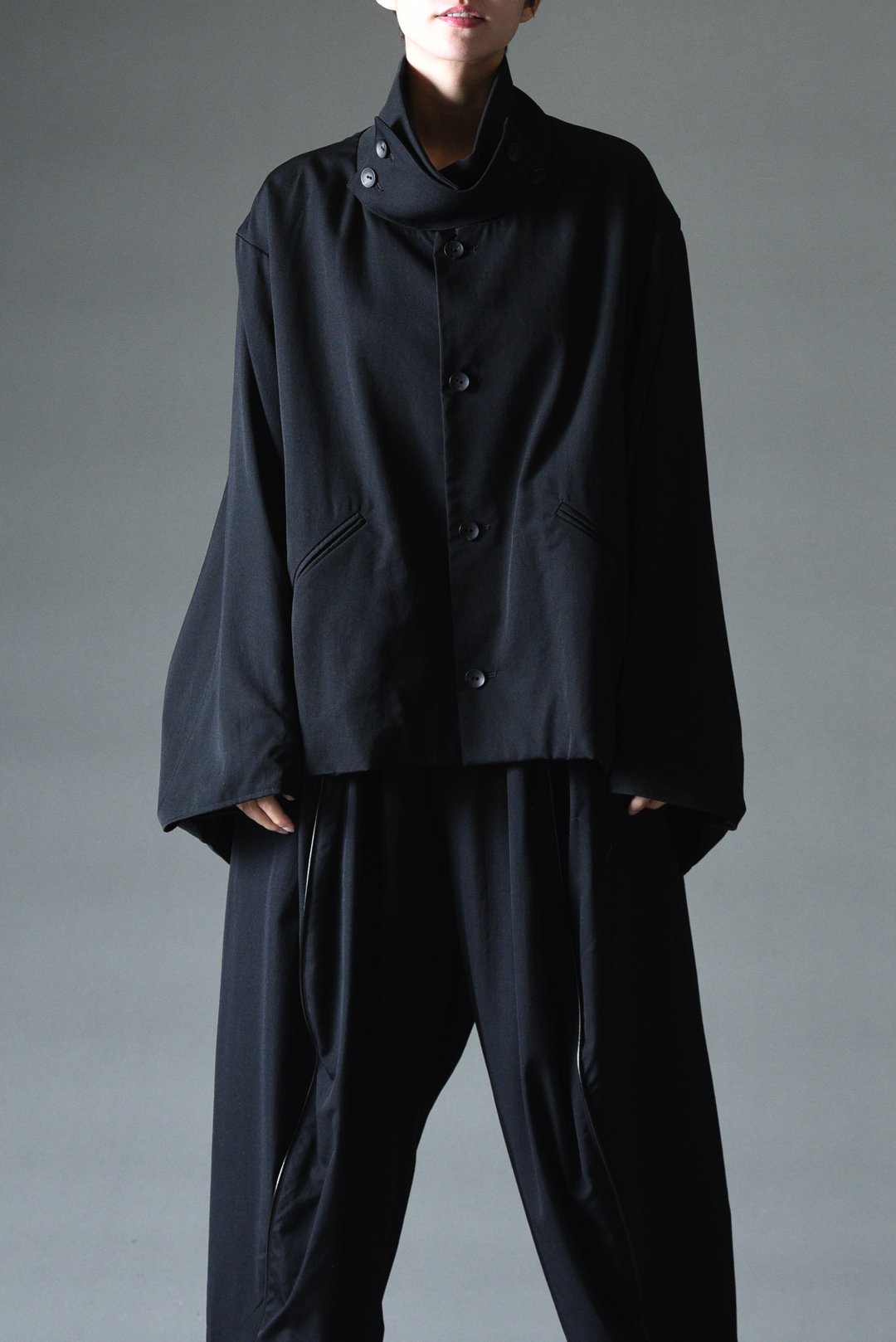 新発売の ジャケット・アウター BISHOOL Wool Gabardine KIMONO