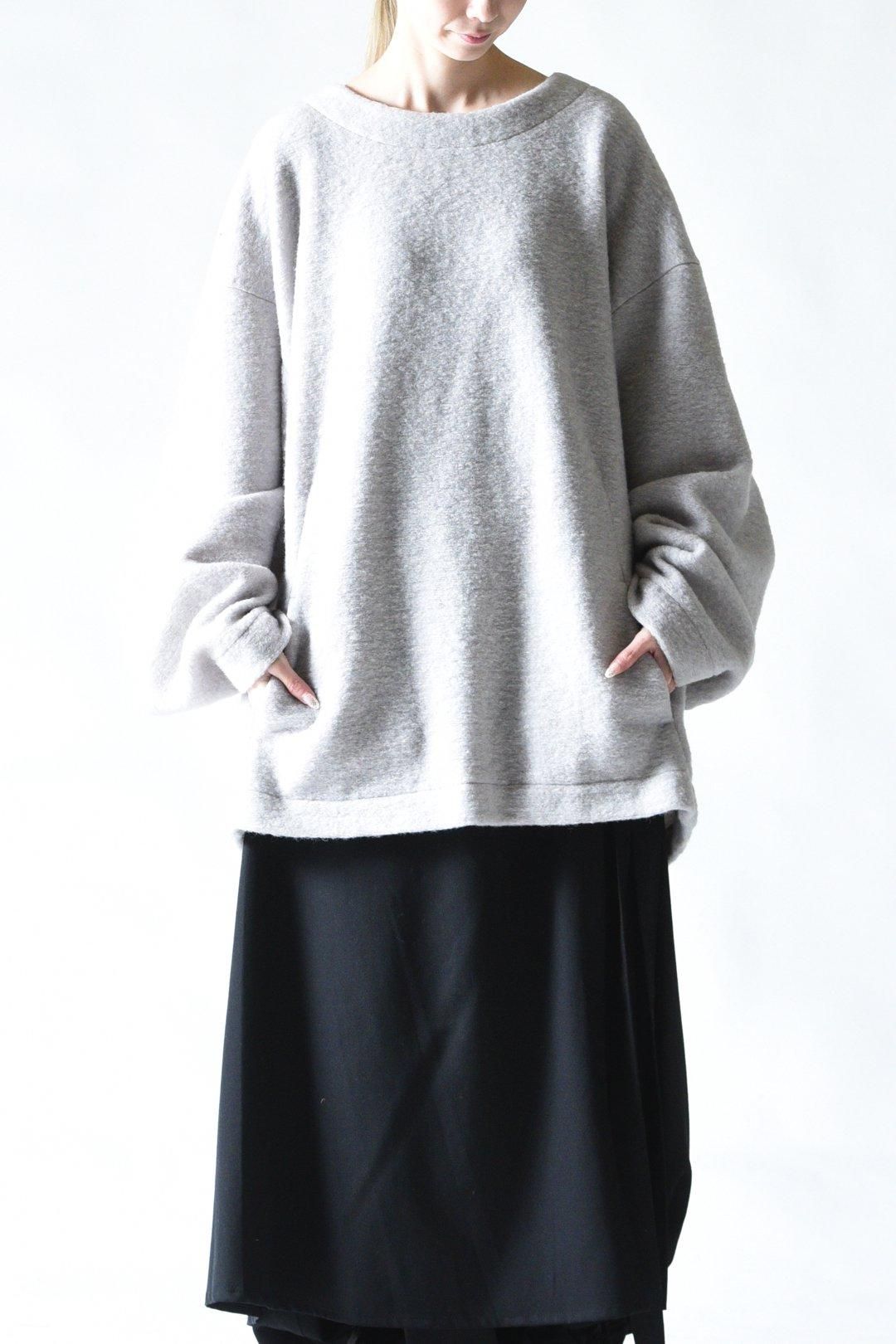 【未使用24SS my beautiful landlet ビッグCDグレー】 My Beautiful Landlet タートルネックビッグニット L.gray