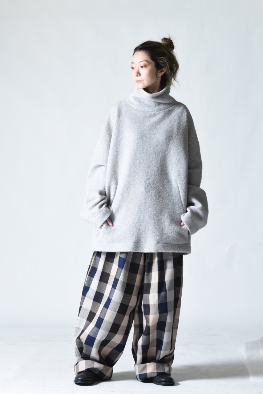 My Beautiful Landlet タートルネックビッグニット L.gray - BISHOOL