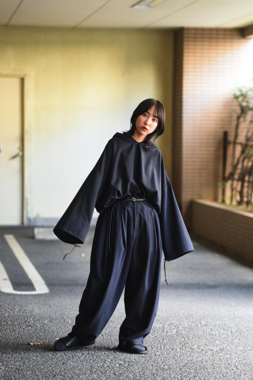 BISHOOL Urban Wool 10 Tuck Pants black×blue - BISHOOL,Edwina Horl,My Beautiful Landlet,YANTOR等取扱い OVIE STUDIO の通販サイト BISHOOL Urban Wool 10 Tuck Pants black×blue - BISHOOL,Edwina Horl,My Beautiful Landlet,YANTOR等取扱い OVIE STUDIO の通販サイト