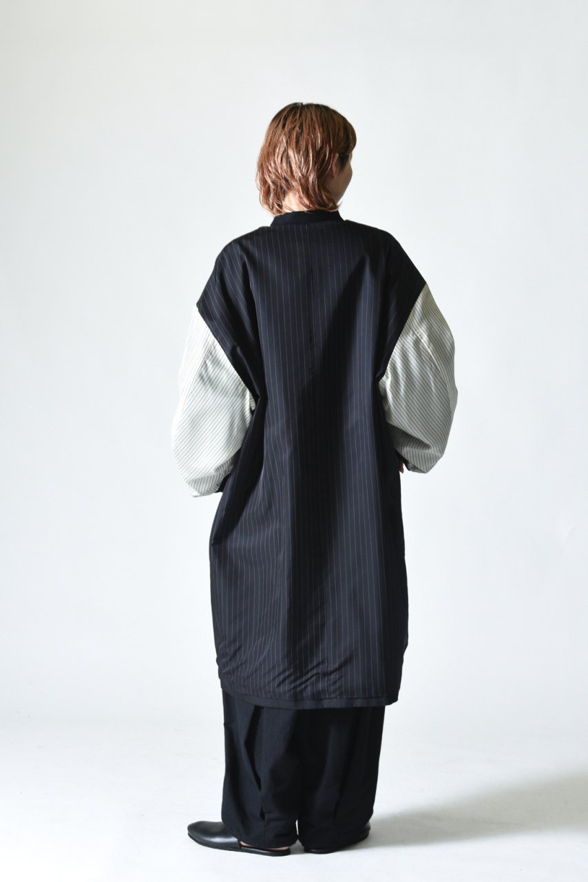 My Beautiful Landlet リバーシブルビッグコート black - BISHOOL 